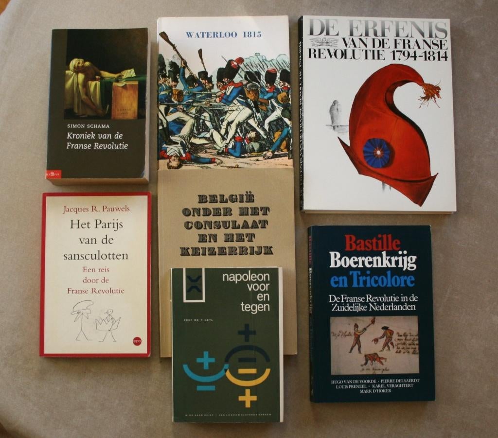 Franse Revolutie-Waterloo-Zuidelijke Nederlanden..., Ophalen of Verzenden, Gelezen, Diverse auteurs