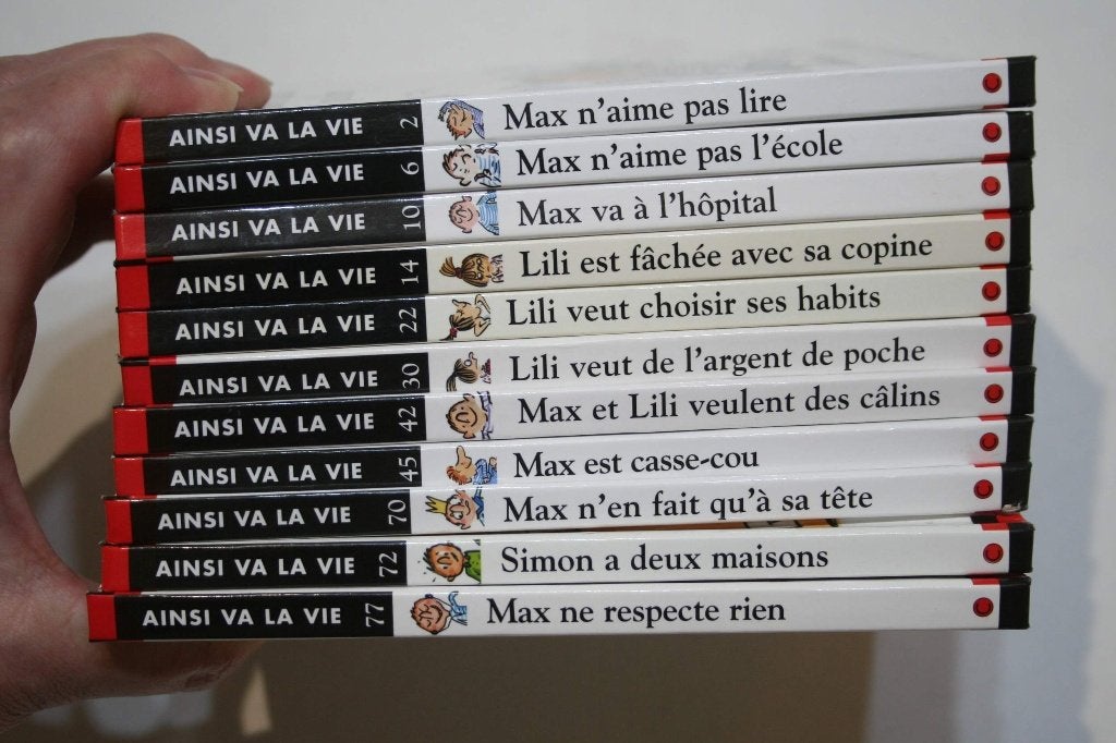 Max & Lili BD De Saint Mars / Bloch 2 cartons bananes pleins, Enlèvement, Comme neuf, De Saint Mars et Bloch