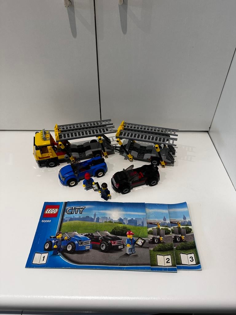 LEGO City 60060 Auto Transporter, Kinderen en Baby's, Speelgoed | Duplo en Lego, City, Lego, Ophalen of Verzenden, Complete set