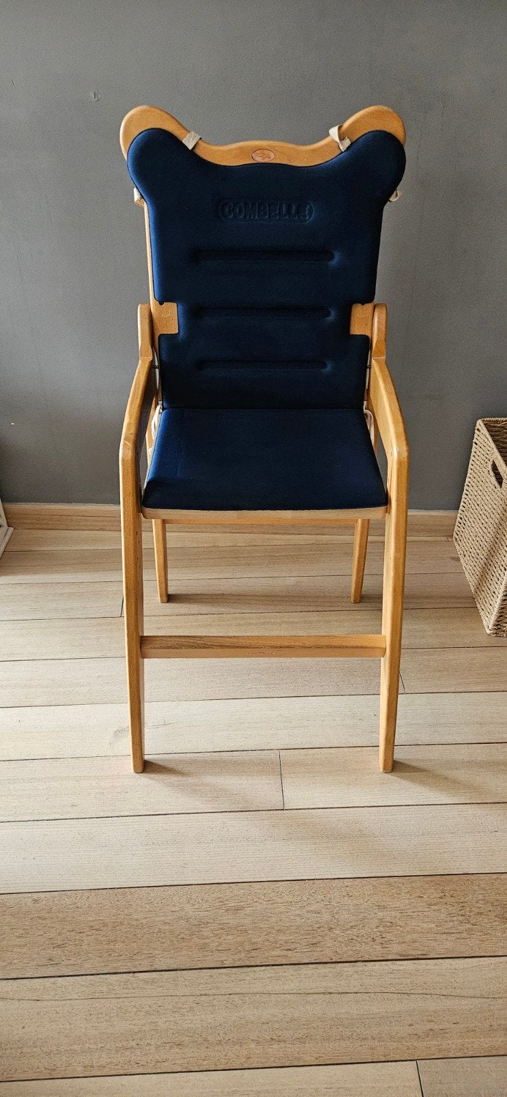 Chaise haute en bois, Enfants & Bébés, Enlèvement, Utilisé, Chaise(s)