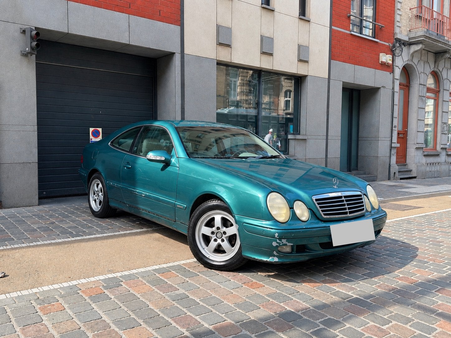 Mercedes-benz CLK200 ESSENCE 210.000km!, Cuir, Achat, 2 portes, Automatique