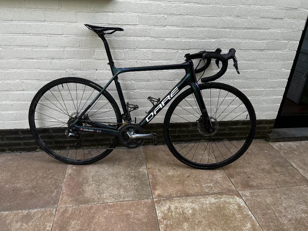 Koersfiets Dare MR1, Vélos & Vélomoteurs, Vélos | Vélos de course, Comme neuf, Hommes, Carbone, Enlèvement