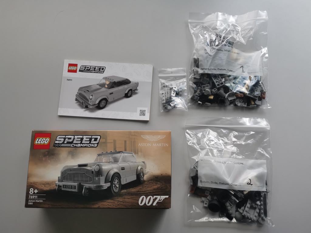 Aston Martin DBS, championne de vitesse Lego ; 76911, Enlèvement ou Envoi