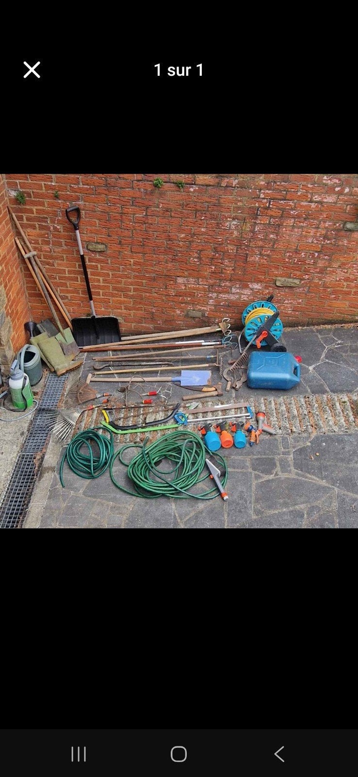 Lot d outillages de jardin, Jardin & Terrasse, Enlèvement