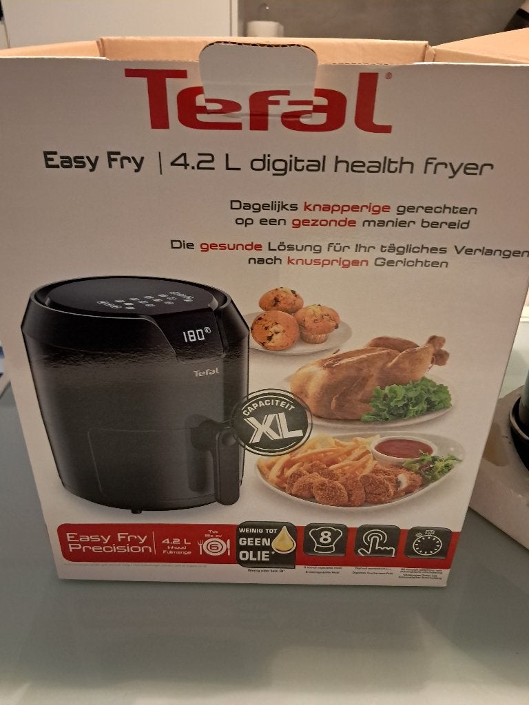 TEFAL Air Fryer NIEUW /  Digitaal, Electroménager, Friteuses à air, Enlèvement, Neuf, Friteuse à air XL, 1500 grammes ou plus