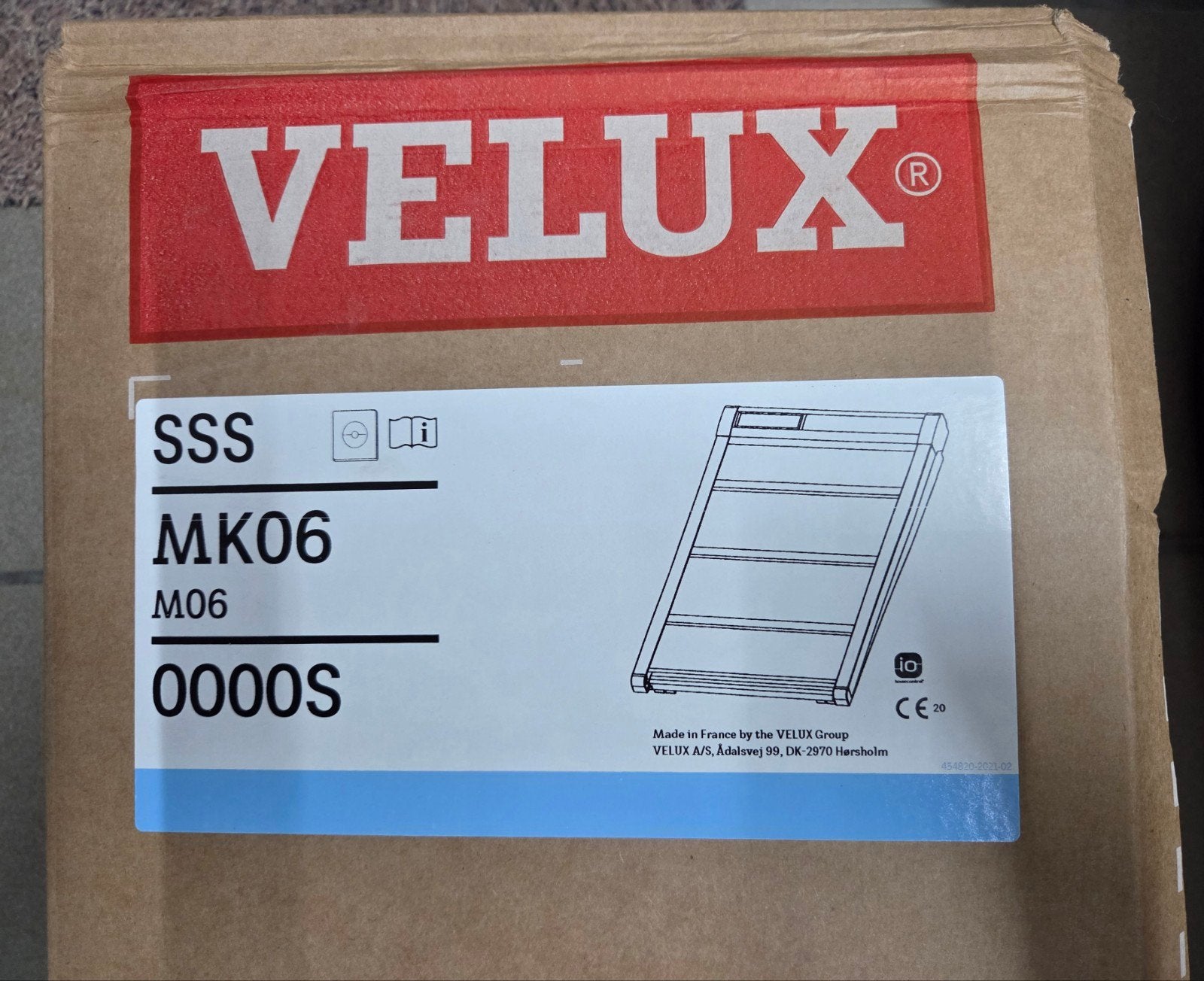 Velux verduistering op zonne-energie nieuw, Enlèvement, Neuf