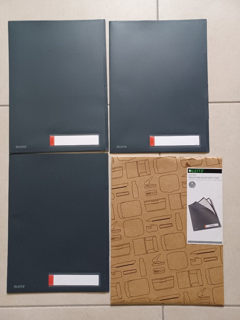 3 privacy tab folders, Diversen, Ophalen of Verzenden