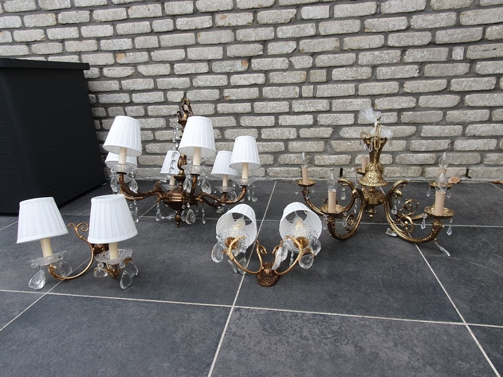 Luchter luster, Ophalen, Gebruikt, E14 (klein)
