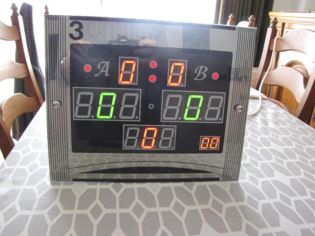 elektronisch scorebord biljart, Sport en Fitness, Ophalen of Verzenden, Zo goed als nieuw