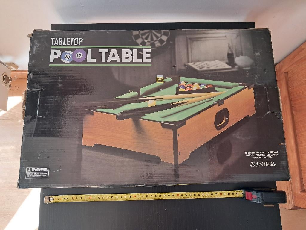 mini biljart/pool, Ophalen of Verzenden, Gebruikt, Overige typen