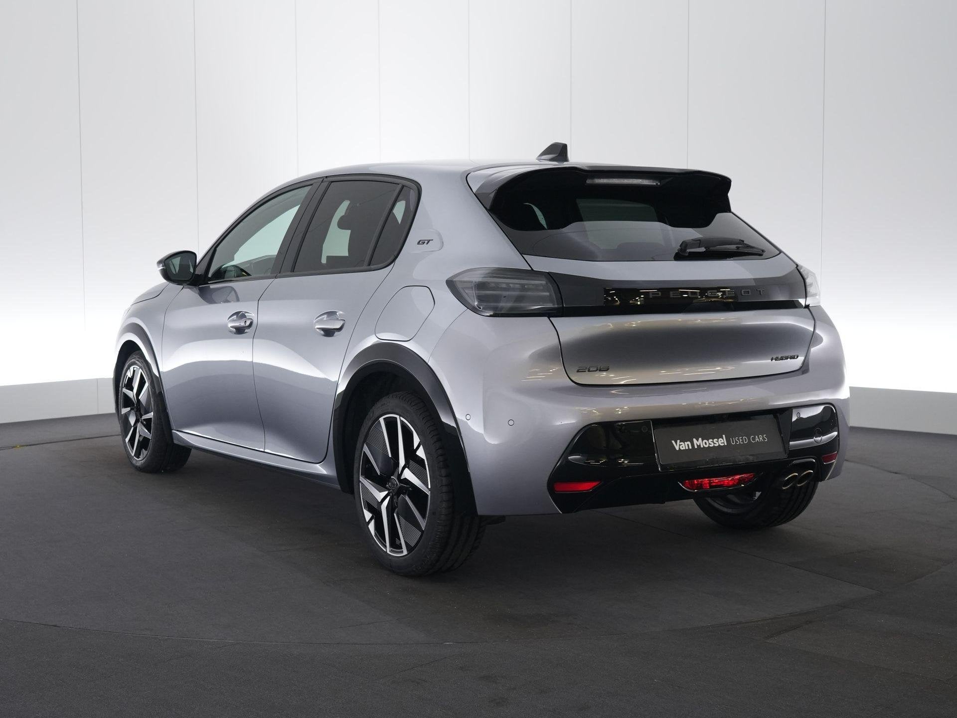 Peugeot 208 1.2 HYBRID 145 e-DSC6 GT, Autos, 100 kW, Argent ou Gris, Achat, Entreprise