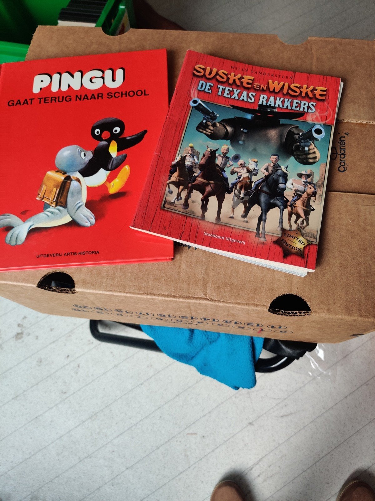 Des livres pour enfants., Enlèvement