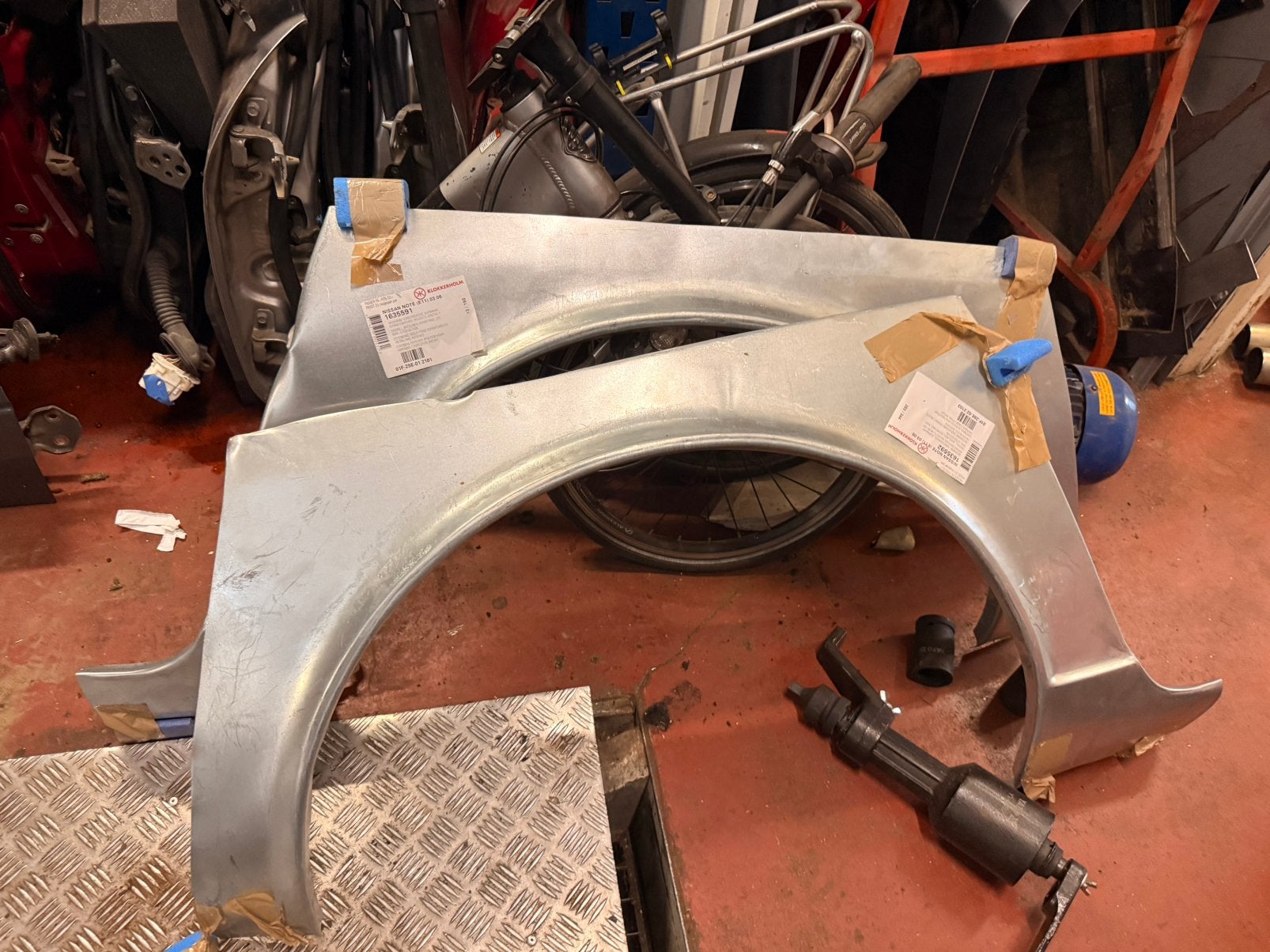 reparatieplaat 240z 260z 280z verzinkt s30, Ophalen