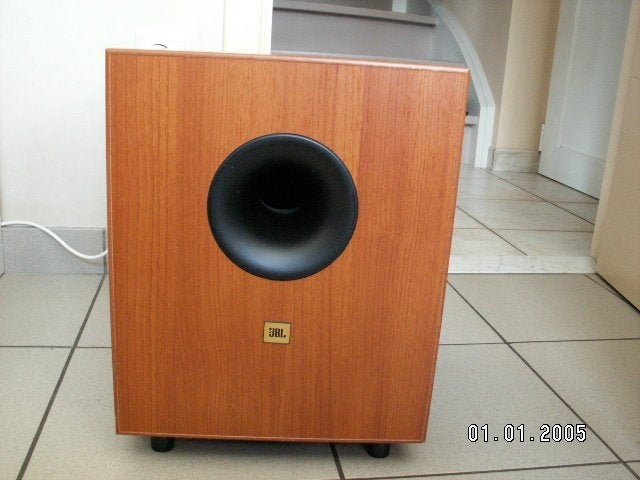 JBL subwoofer, TV, Hi-fi & Vidéo, Bass-reflex, 60 à 120 watts, Comme neuf, Enlèvement