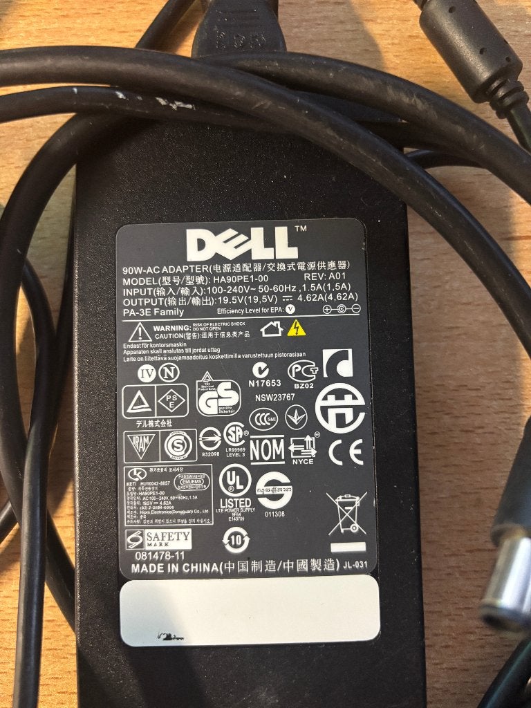 Chargeur Portable DELL, Enlèvement ou Envoi, Comme neuf, DELL