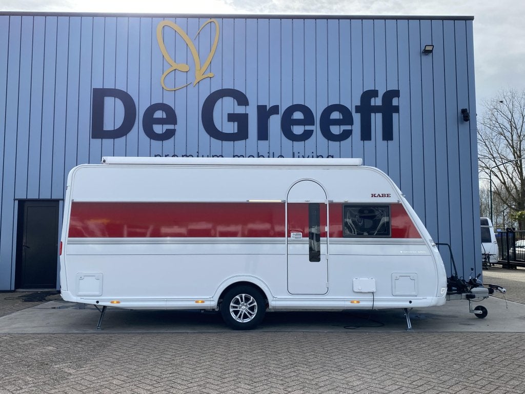 Kabe Smaragd 520 XL, Caravans en Kamperen, Caravans, Rondzit, Kachel, Bedrijf, Kabe