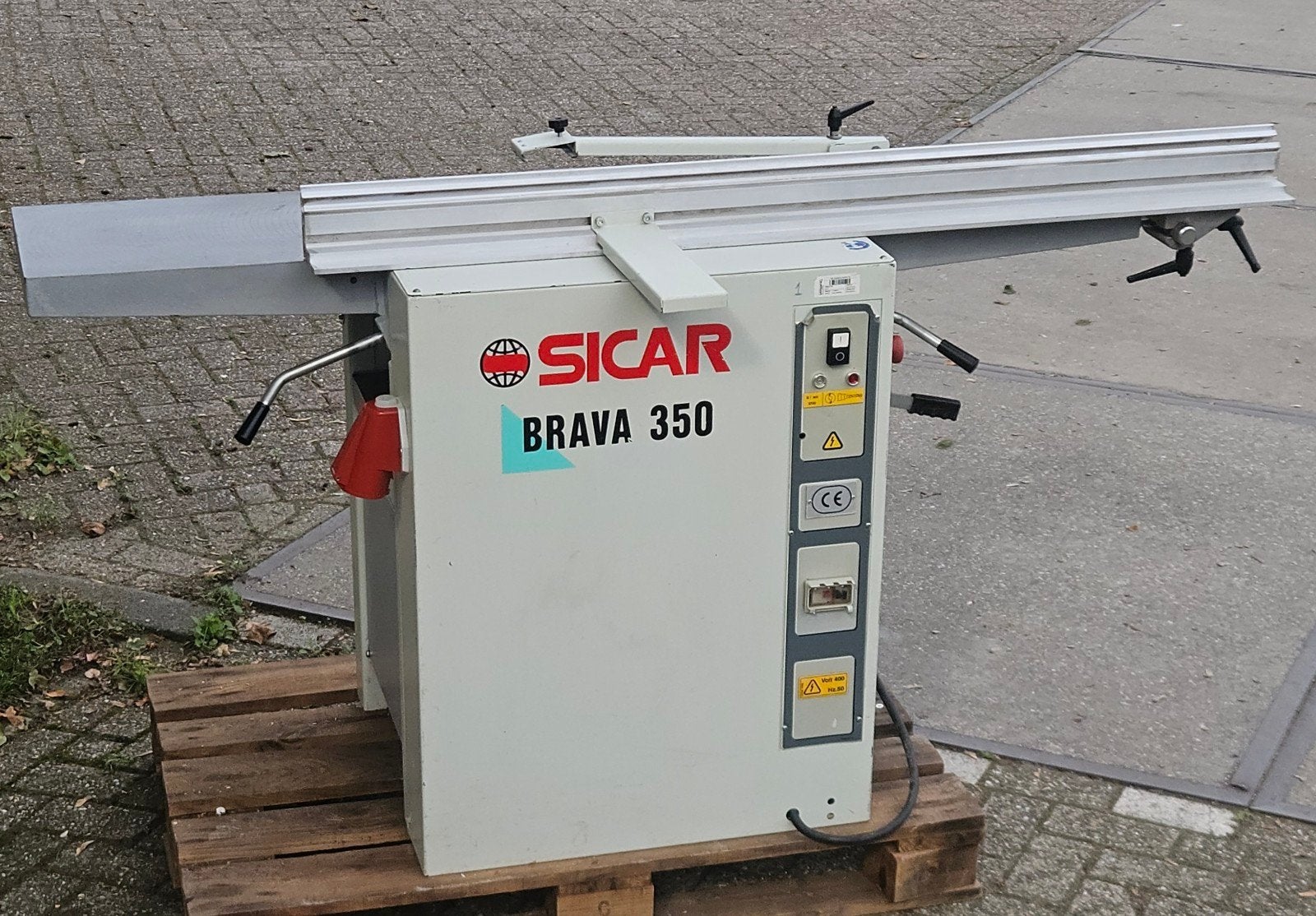 sicar vlakvandiktebank brava 350, Doe-het-zelf en Bouw, Ophalen, Gebruikt, Elektrisch