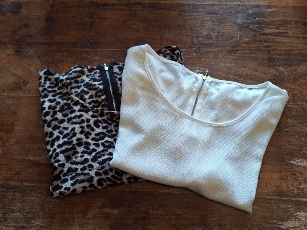 ONLY Vic blouses met korte mouwen, Kleding | Dames, Topjes, Only, Maat 42/44 (L), Ophalen of Verzenden, Korte mouw