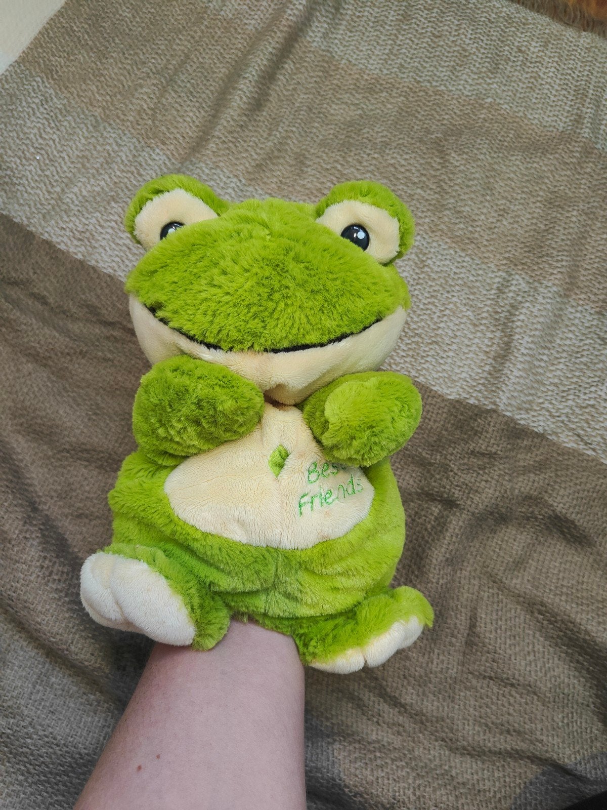 Handknuffel, Enlèvement ou Envoi, Utilisé, Grenouille, Nicotoy