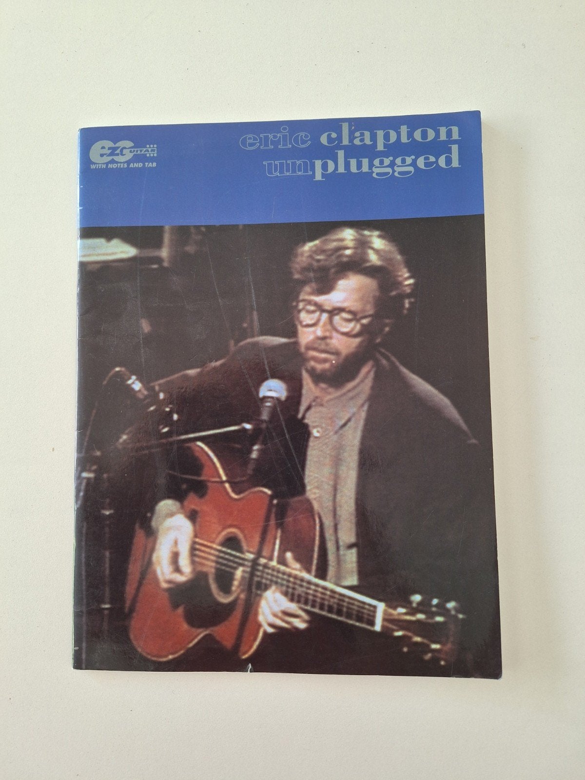 partituur Eric Clapton unplugged, Muziek en Instrumenten, Bladmuziek, Ophalen, Zo goed als nieuw, Gitaar