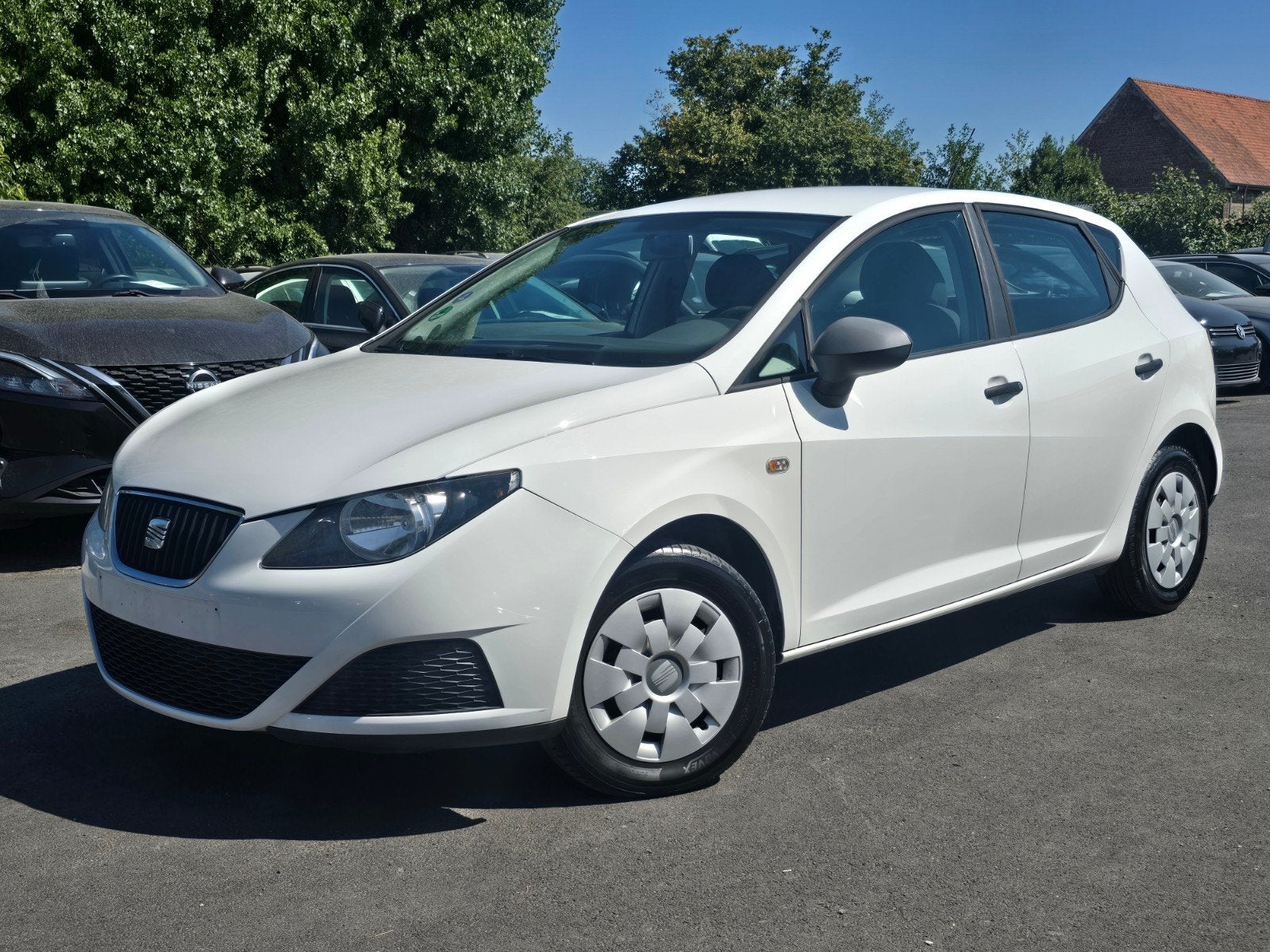 SEAT IBIZA 1200CC BENZINE 02/2011 106000KM MET AIRCO, Autos, Seat, Euro 5, Achat, Entreprise, Boîte manuelle