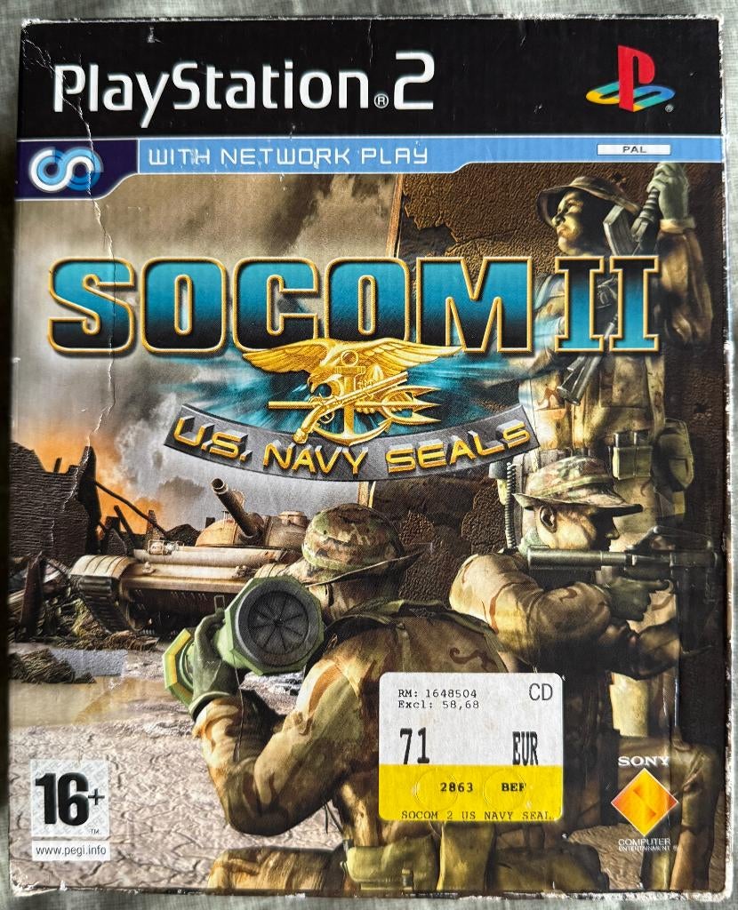 SOCOM II U.S. Navy Seals Collector's Edition [PS2], Consoles de jeu & Jeux vidéo, Jeux | Sony PlayStation 2, Neuf, Online, Shooter