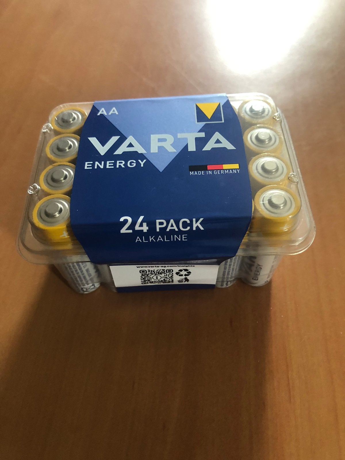 AA Barerijen 24stuks VARTA, Ophalen of Verzenden, Zo goed als nieuw