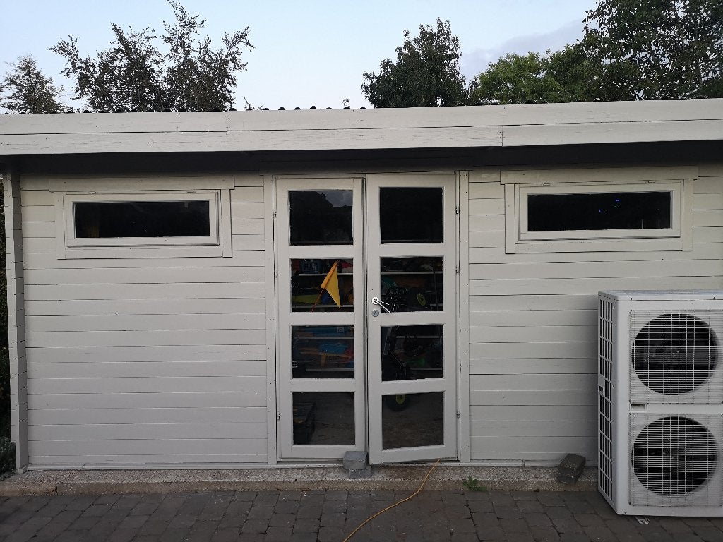 tuinhuis, Ophalen, Tuinhuis, 2 ramen, 500 cm of meer