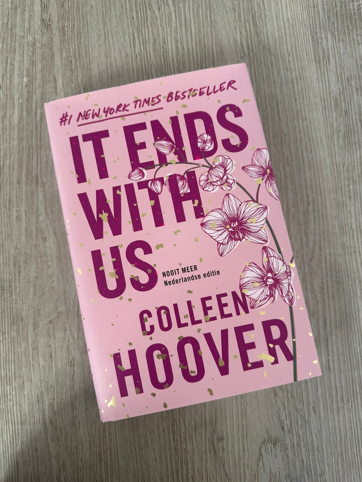 It ends with us - speciale editie, Verzenden, Zo goed als nieuw