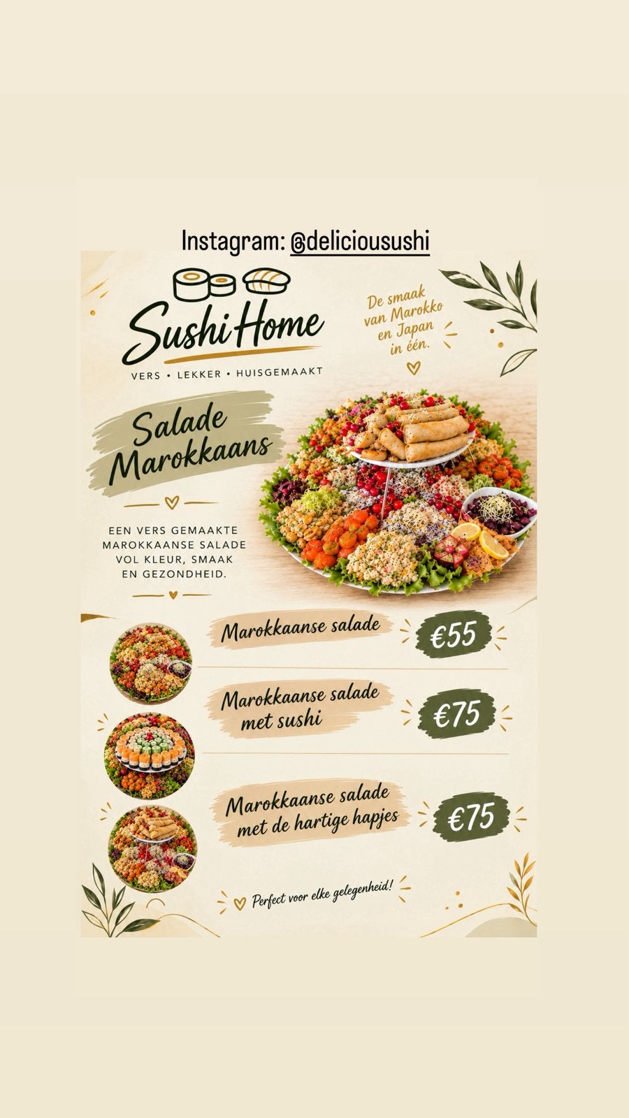 Marokkaanse salade, Enlèvement ou Envoi, Comme neuf