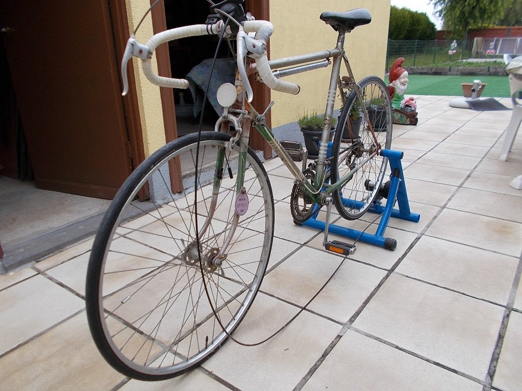 koersfiets " helia ", Ophalen