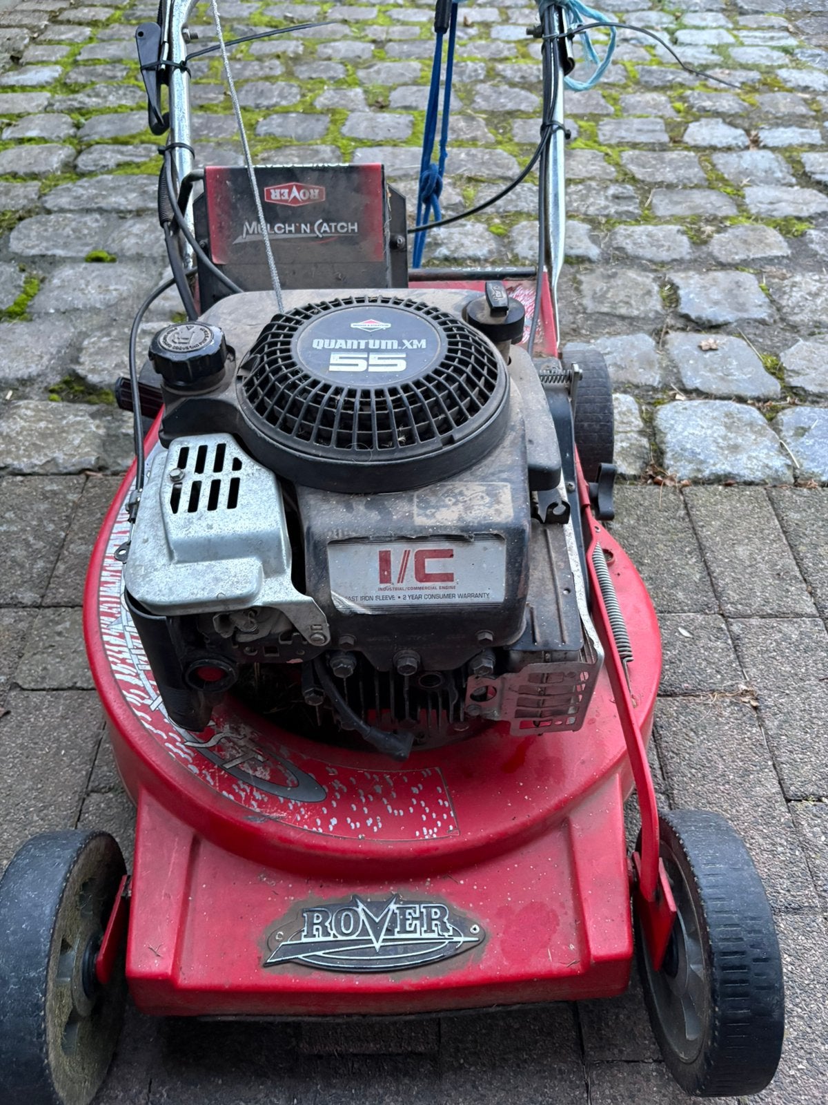 Rover Quantum xm 55, Tuin en Terras, Ophalen, Cirkelmaaier, Gebruikt, Opvangbak