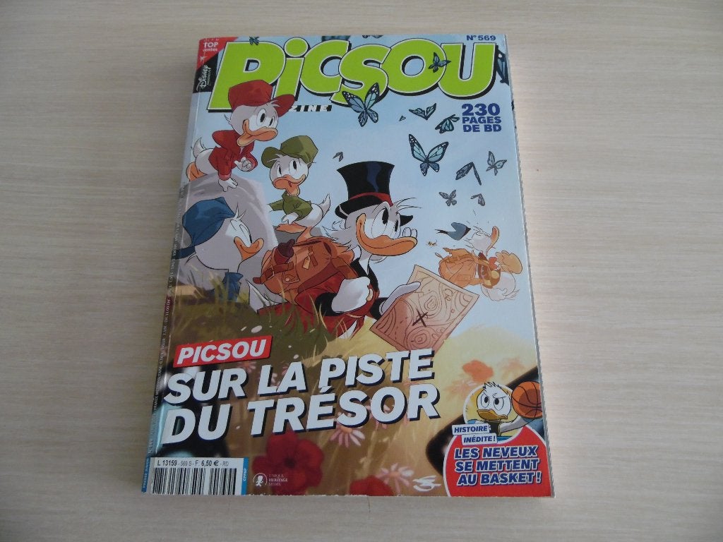 PICSOU MAGAZINE N° 569, Ophalen of Verzenden, Zo goed als nieuw, Eén stripboek, WALT DISNEY