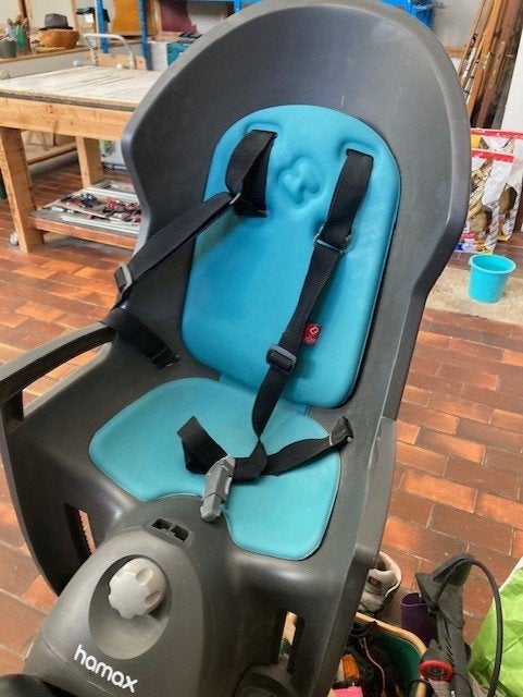 siège vélo enfant bébé hamax, Vélos & Vélomoteurs, Repose-pieds, Enlèvement, Utilisé, Hamax