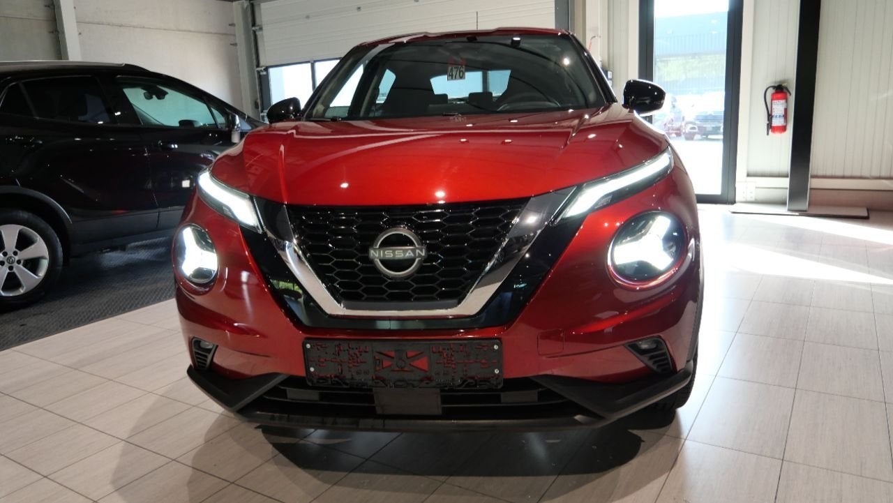 Nissan Juke NISSAN JUKE 1.0 DIG CONNECT, Autos, Rouge, Achat, Entreprise, Noir