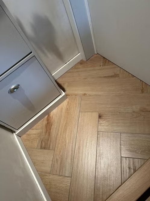 Vloertegel Essenze Cannella - Keramisch - 15x60 cm 54m², Doe-het-zelf en Bouw, Tegels, Ophalen, 40 tot 60 cm, Hardsteen, Nieuw