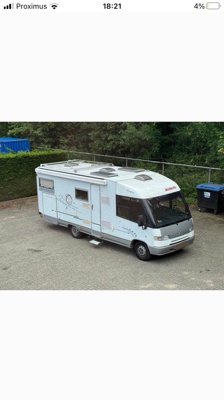 Camper Detleffs Globetrotter XXL 6slp, Ringverwarming, Fiat, 6 tot 7 meter, Diesel