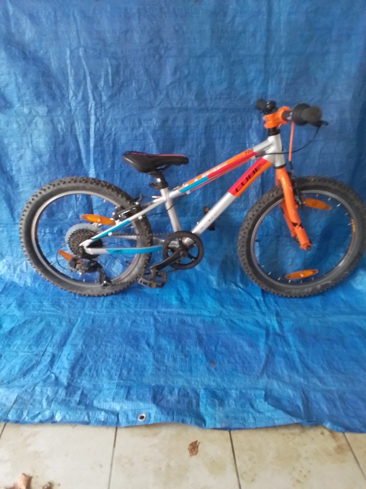 CUBE 200 fiets voor jongens gemaakt in België, Ophalen, 16 tot 20 inch, Velgrem, Aluminium