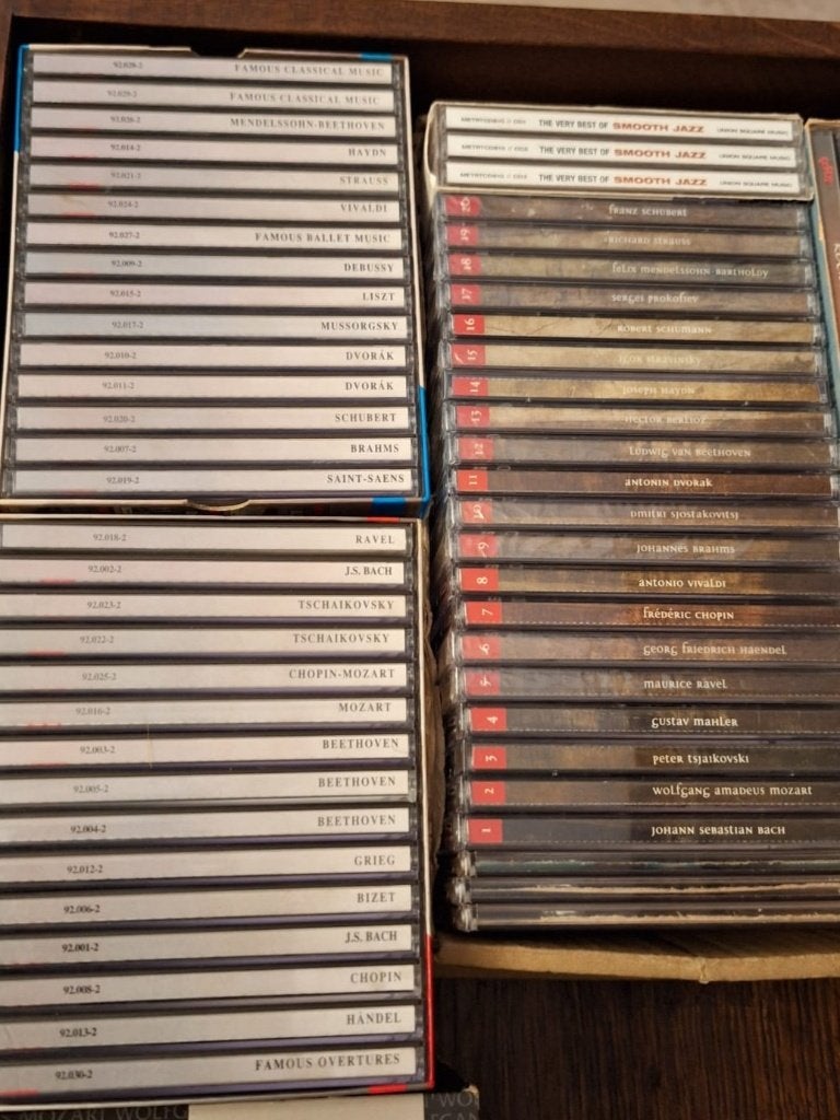 Klassieke muziek CD 50 stuks, Ophalen, Zo goed als nieuw, Boxset