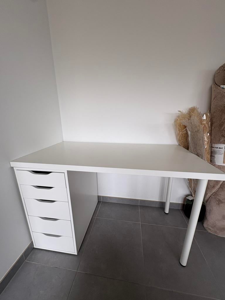 Bureau ikea alex blanc Prix négociable, Huis en Inrichting, Bureaus, Ophalen, Zo goed als nieuw, IKEA, Wit