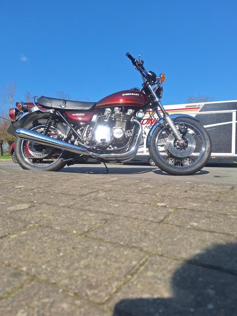 Kawasaki Z1000 A1 1977, Motoren, Ophalen