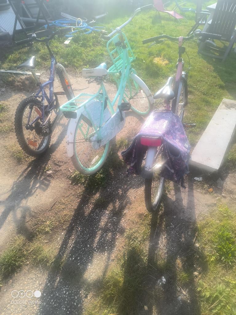 3 kinderfietsen, Fietsen en Brommers, Ophalen, Gebruikt, 16 tot 20 inch