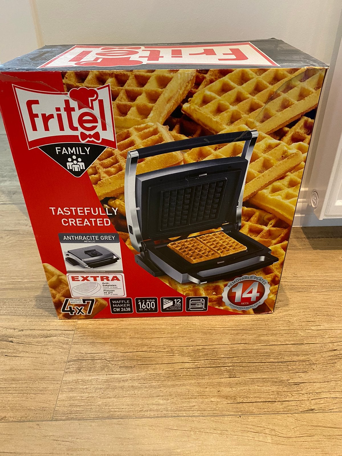 FRITEL grote toast-grill machine met wafelijzers, Enlèvement, Comme neuf