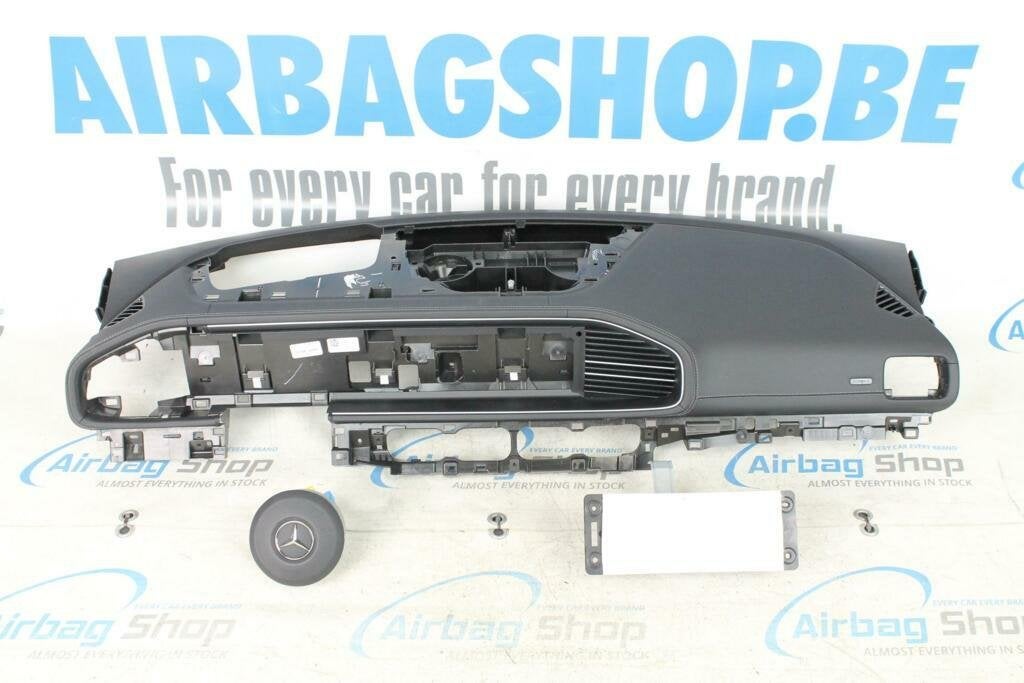 Airbag kit Tableau bord HUD couture grise Mercedes GLE W167, Enlèvement ou Envoi, Utilisé
