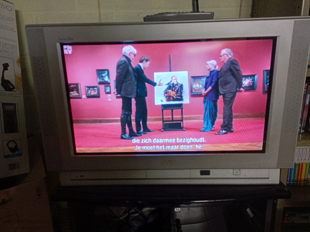 JVC InteriArt AV28H20EUS –100Hz– 28 Inch –Flat Screen–Stereo, TV, Hi-fi & Vidéo, Enlèvement, Comme neuf, 60 à 80 cm, Autres marques