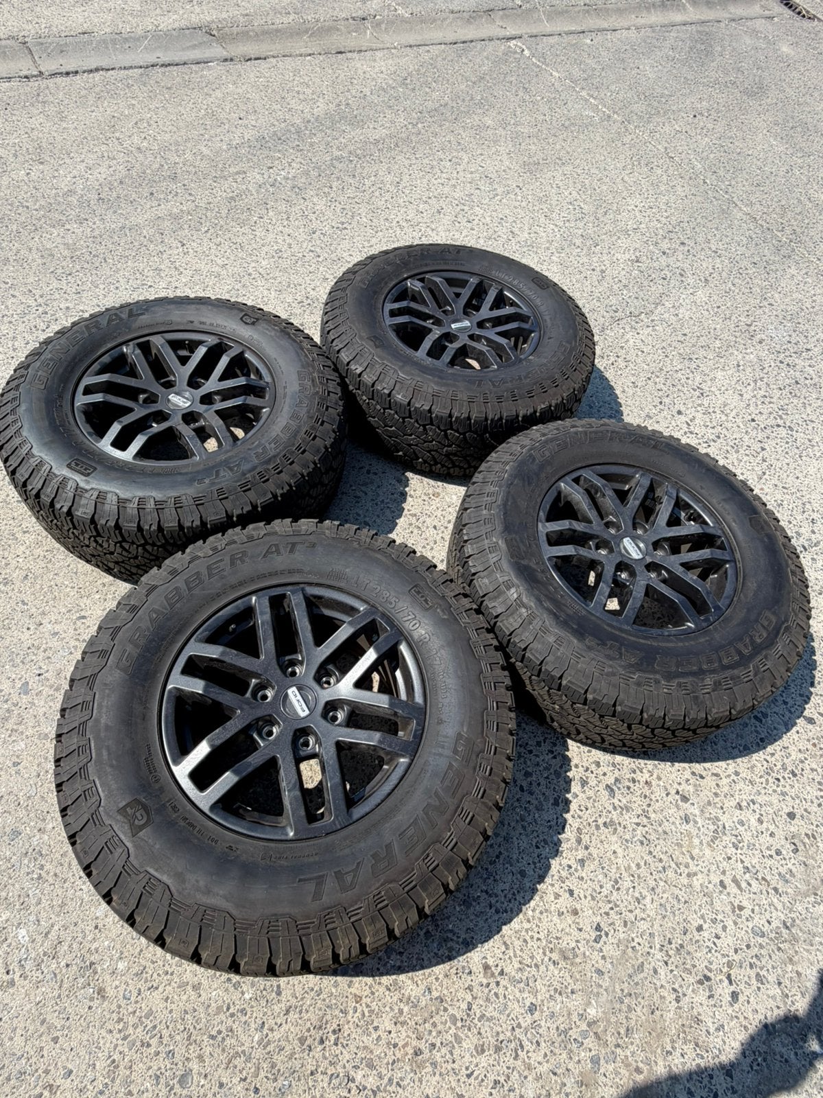 Ford Ranger velgen + bandenset, Auto-onderdelen, Banden en Velgen, Ophalen, 285 mm, Banden en Velgen, Nieuw