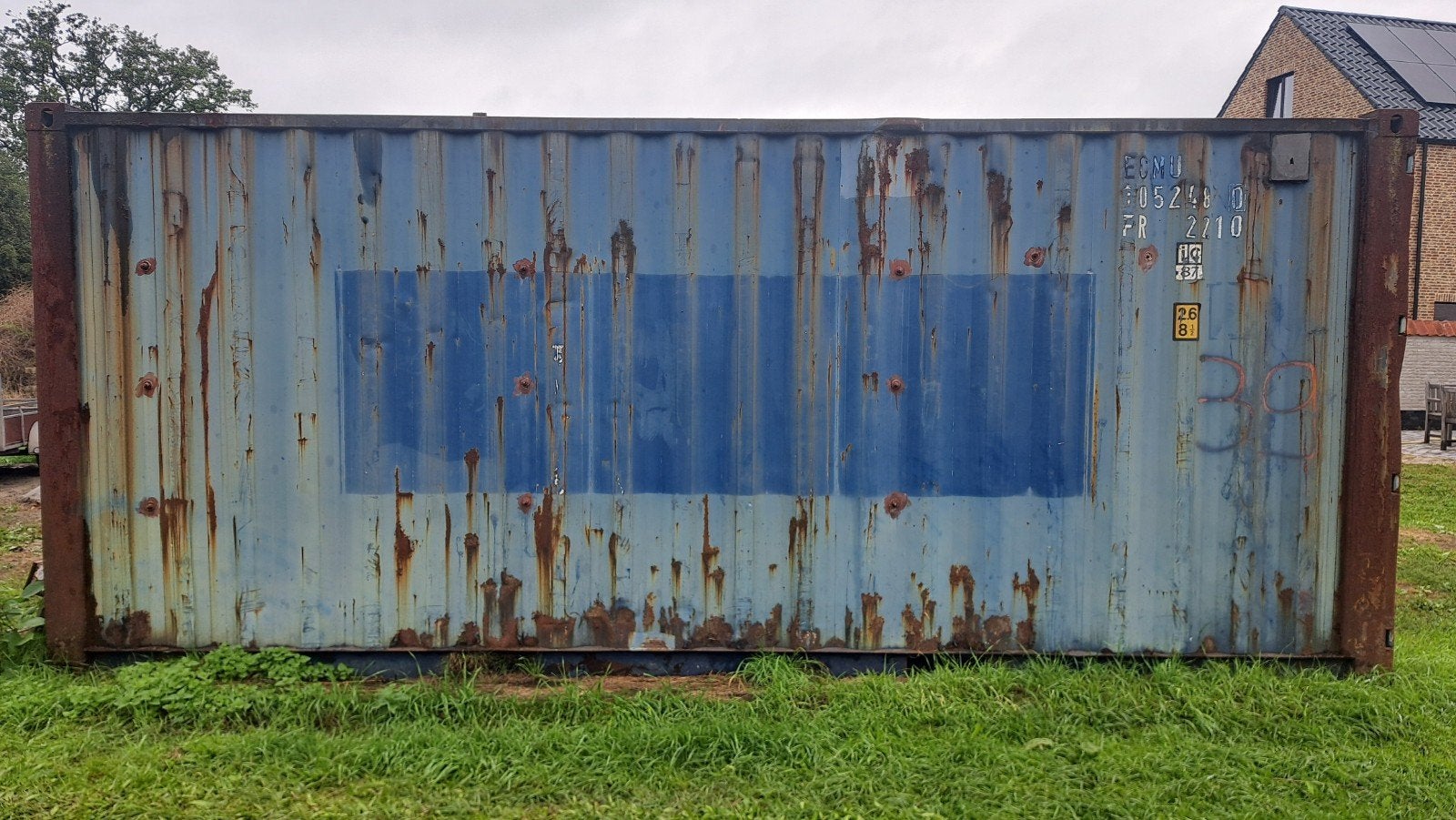 zeecontainer 20 FT, Ophalen