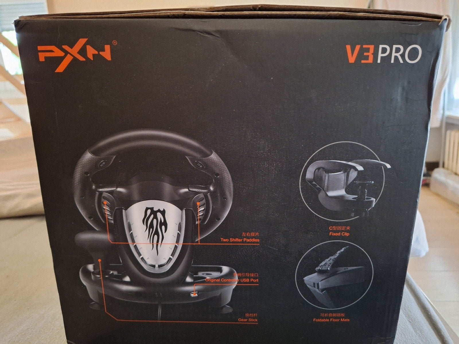 PXN V3 Pro Race Stuur met Pedalen & Flippers, Ophalen of Verzenden