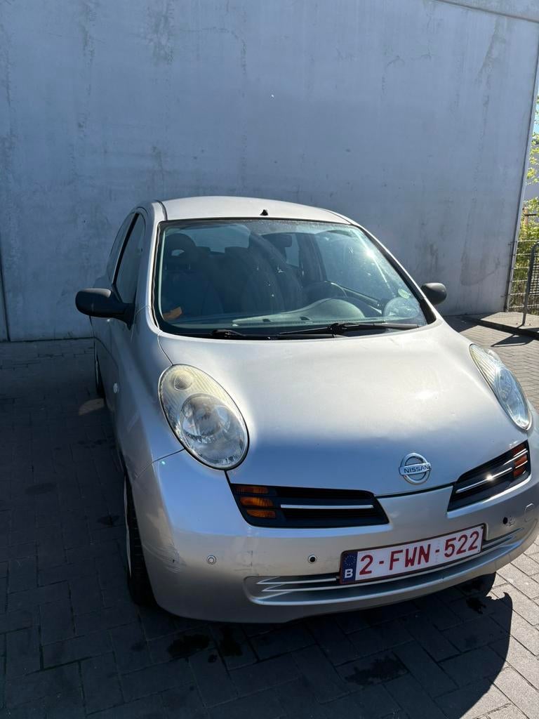 Nissan micra, Automaat, Stof, Micra, Grijs