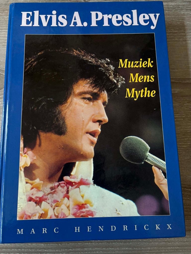 Elvis boek muziek, mens mythe, naslagwerk van Marc Hendrickx, Boeken, Ophalen of Verzenden, Zo goed als nieuw, Artiest